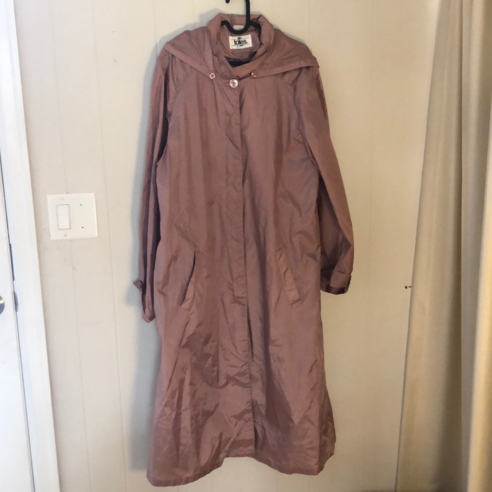 The Totes Coat With Belt and Removable Hood